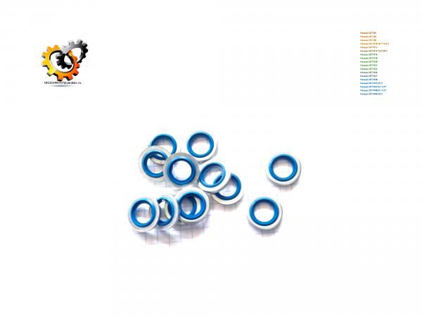 Кольцо USIT (EUR) M10 10,7х15,6х2,  шт